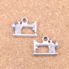 12 шт. Подвески Винтаж педаль швейная машина 20x15 мм старинные подвески, Винтаж ювелирные изделия из тибетского серебра, DIY для браслета ожерелья