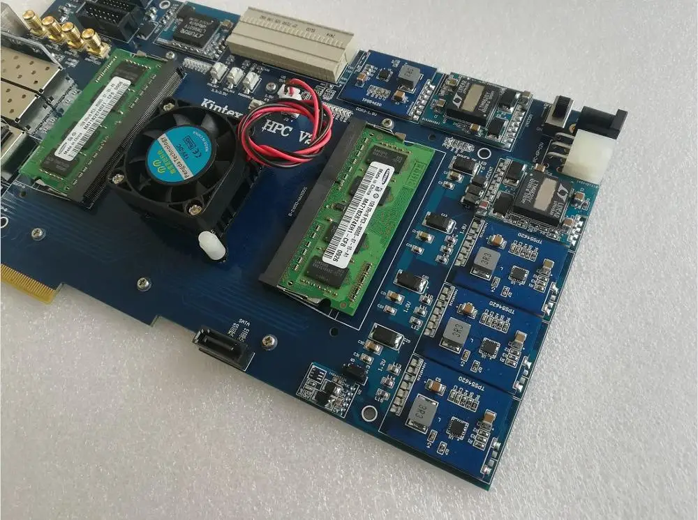 Плата xilinx fpga pcie плата xilinx fpga макетная плата pcie плата Kintex 7 XC7K420T XC7K325T xilinx pcie