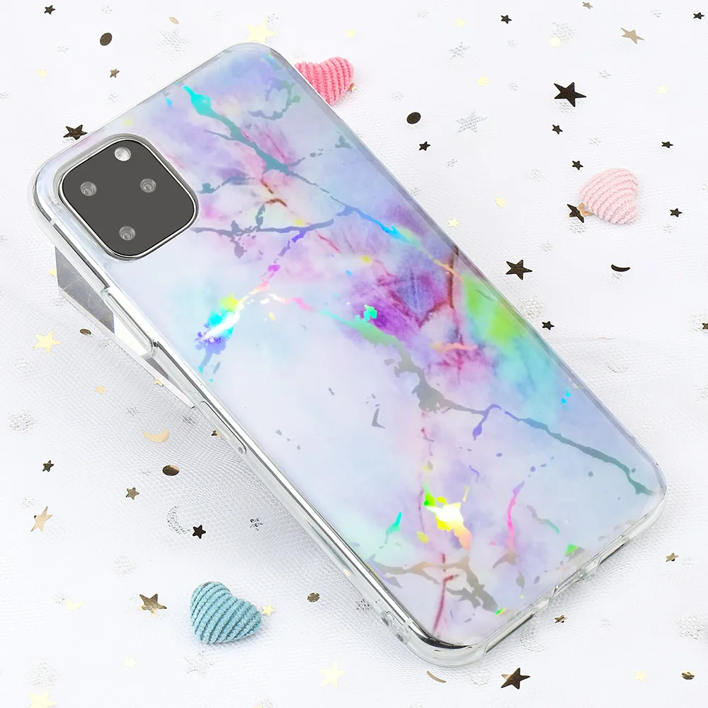 LAPOPNUT глянцевый мраморный бампер матовый чехол для телефона Iphone SE 2020 11 Pro Xs Max Xr X 7 8