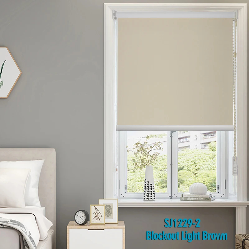 

Smart Matters Window Roller Blinds Shades Blockout Polyster Beaded Perforated Loggia Curtains Kitchen Balcony Customized Size