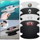 4 шт. защитная пленка на дверную ручку автомобиля, аксессуары, наклейка для Mercedes Benz W211 W203 W204 W210 W124 AMG W202 CIA W212 W220 W205