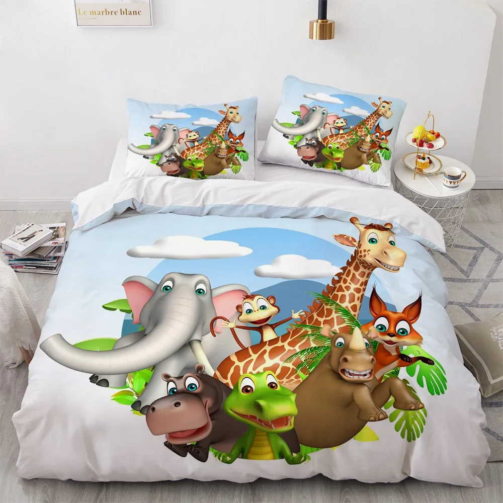 

3D Роскошное Одеяло, пододеяльник, набор, одеяло, Постельный набор, король, королева, двойной, один размер, красный, мультяшный дизайн, на зака...