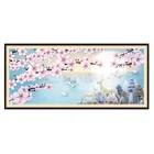 Алмазная 5D картина с цветами и оленем, вышивка крестиком сделай сам особой формы, мозаика для творчества