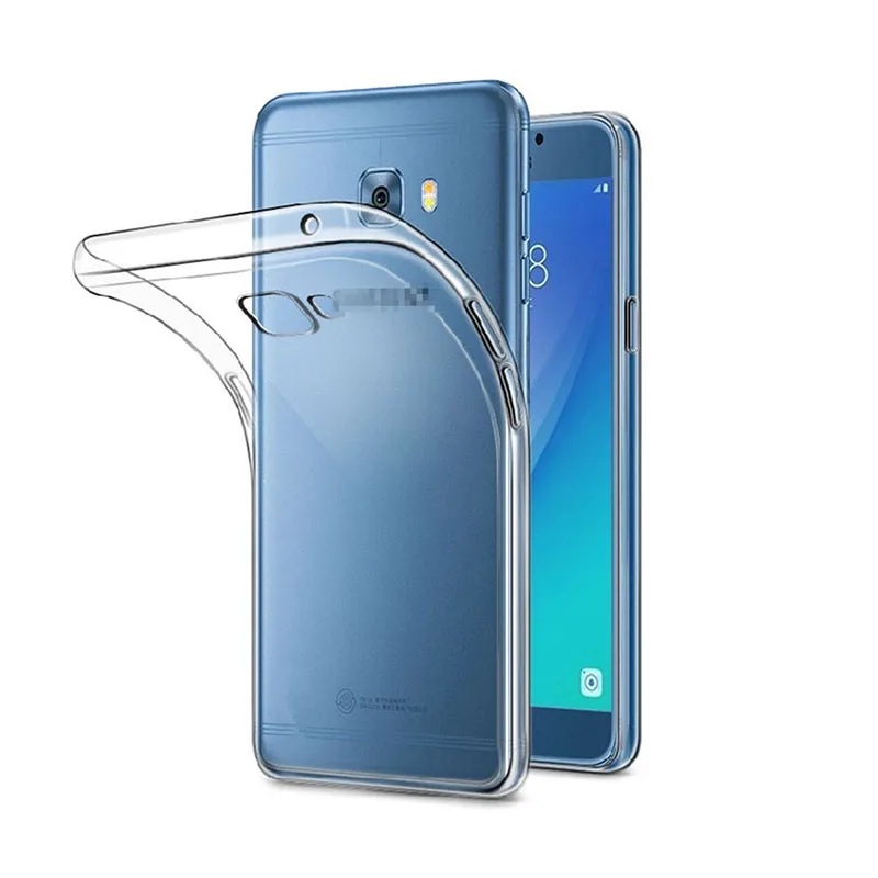 Прозрачный чехол из ТПУ для Samsung Galaxy C7 C7000 C7Pro Pro C7010 мобильный телефон задняя Броня