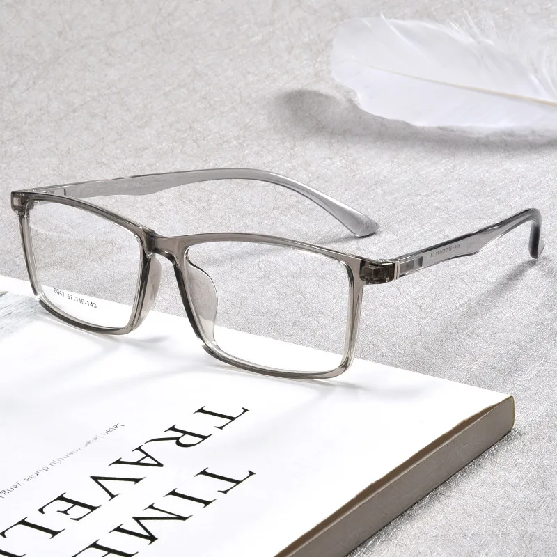 TR90 квадратная оправа для очков мужские Оптические очки близорукости по рецепту