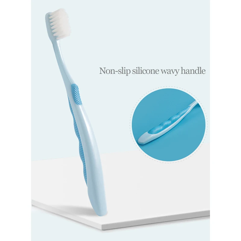 8pc Children's Toothbrush Soft Bristle Silicone Handle 3-12years old Without Fluorescent Agent To Protect Oral Health - купить по