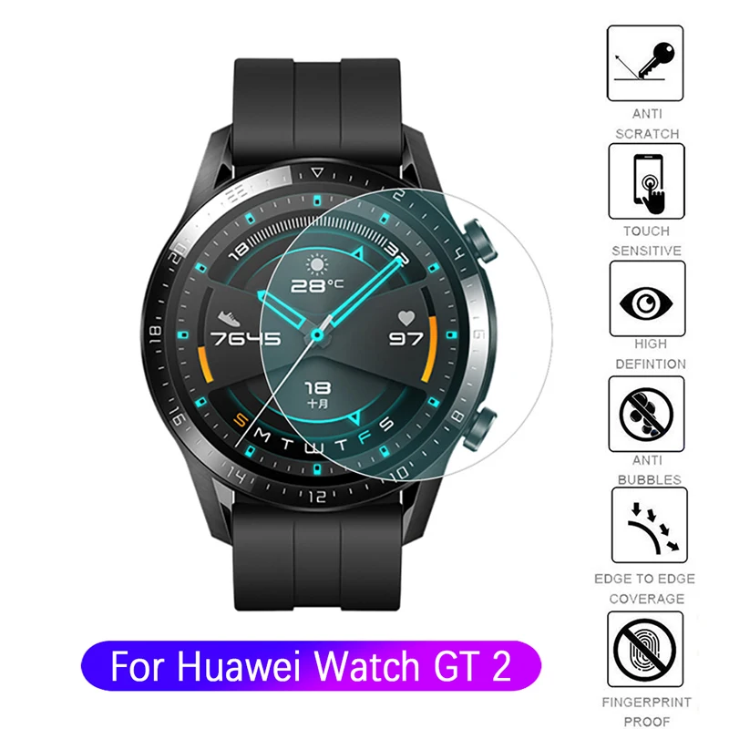 

Glass For Huawei Watch GT 2 Screen Protector 46mm 42mm Protective Glass For Smart Watch Smartwatch Film Protector Pantalla GT2