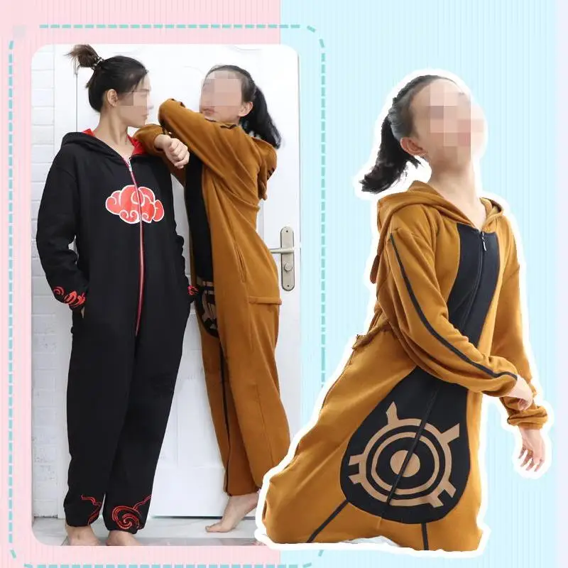 Костюм для косплея из аниме Наруто одежда сна с кроличьими ушками банный халат