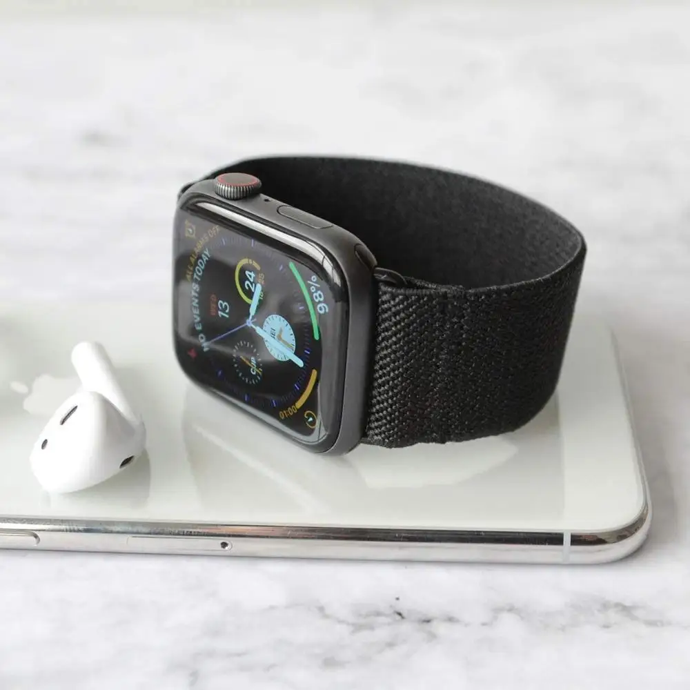 Ремешок для Apple watch band 44 мм 40 женский браслет iWatch 38 42 apple series 3 4 5 se 6 | Наручные часы