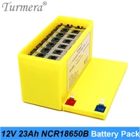 12v 23ah lithium rechargeable battery pack use ncr18650b 3400mah cell for uninterrupted power supply 10 8v 12 6v turmera battery
