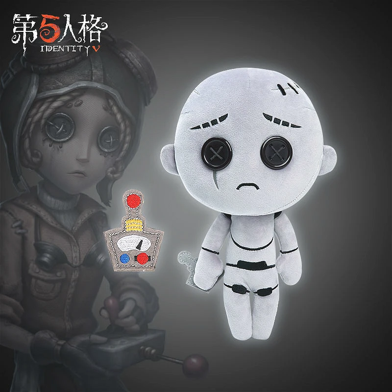 

New Identity V Cos Tracy Reznik Mechanic's Puppet Cosplay Pillow Plush Doll Plushie Toy Change Suit Dress Up Clothing Cute Gifts