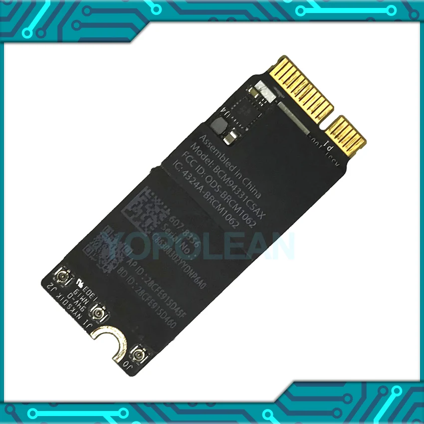 Оригинальная Bluetooth Wi Fi карта BCM94331CSDAX 607 8356 для Macbook Pro Retina 13 &quotA1398 A1425 2012