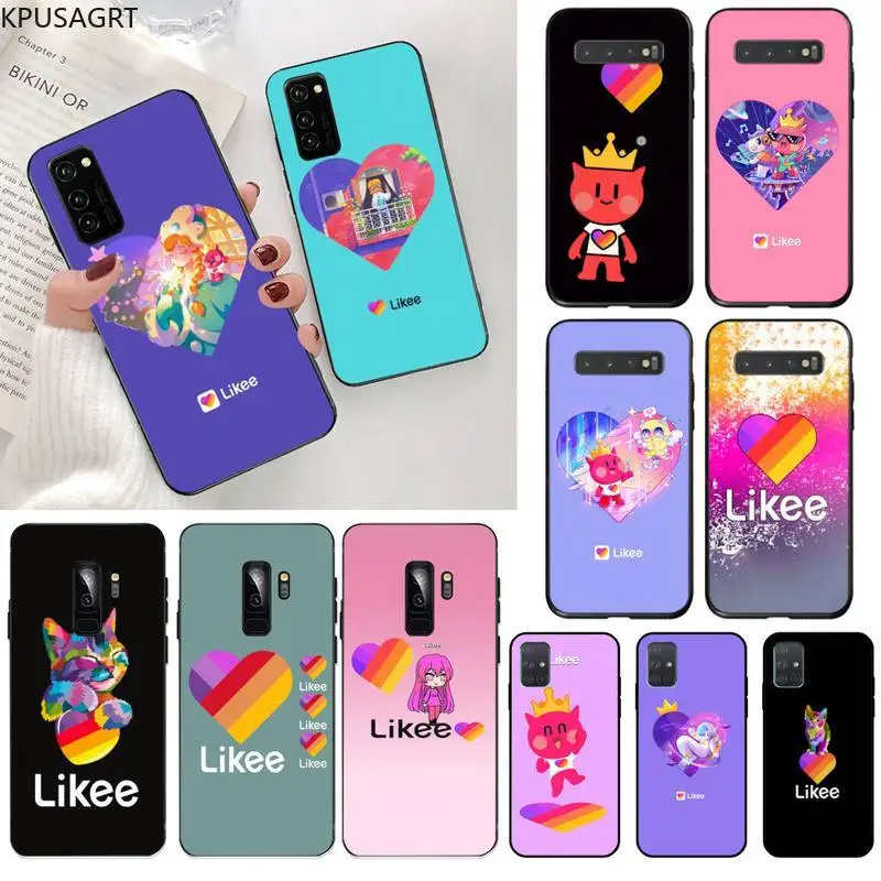 

KPUSAGRT fashion Likee cat Phone Case for Samsung S20 plus Ultra S6 S7 edge S8 S9 plus S10 5G lite 2020