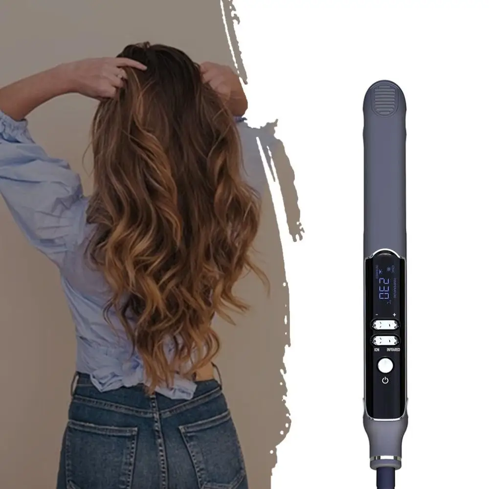 Отрицательные ионы инфракрасный выпрямитель для волос ионный генератор прямой