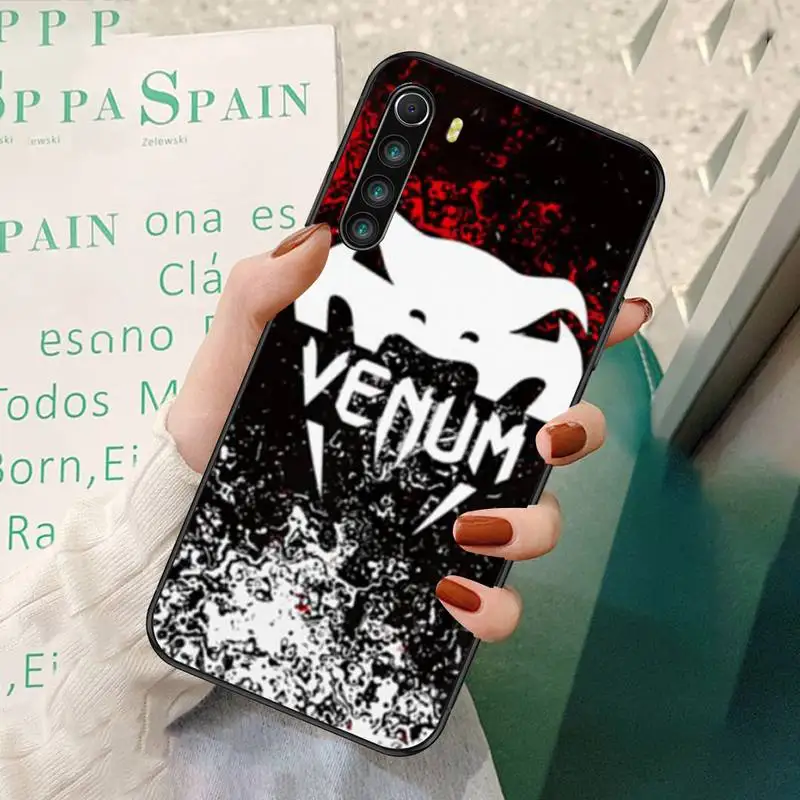 

Soft Phone Case For Redmi 7 8 9 A K20 30 Pro Note 8 9 Pro 9s Fighting Fitness VENUM