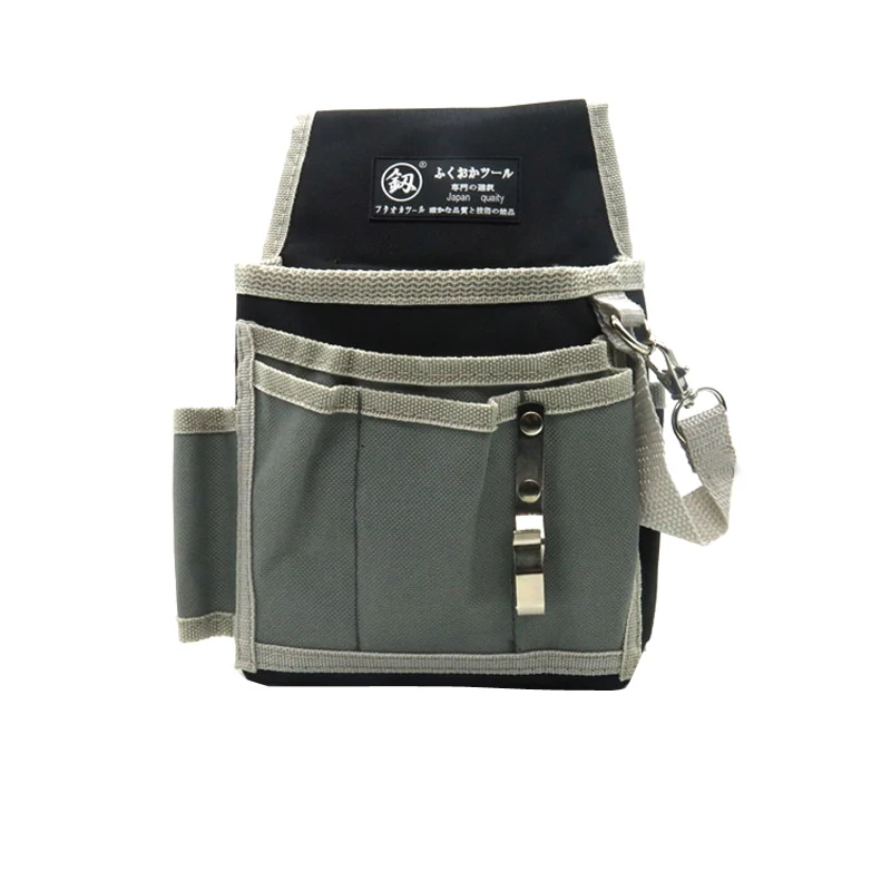 

Large Capacity Waterproof Canvas Tool Bag Electrician Portable Belt Bag Tool Multi Bolsa Herramientas Bag Organizer BK50GJ
