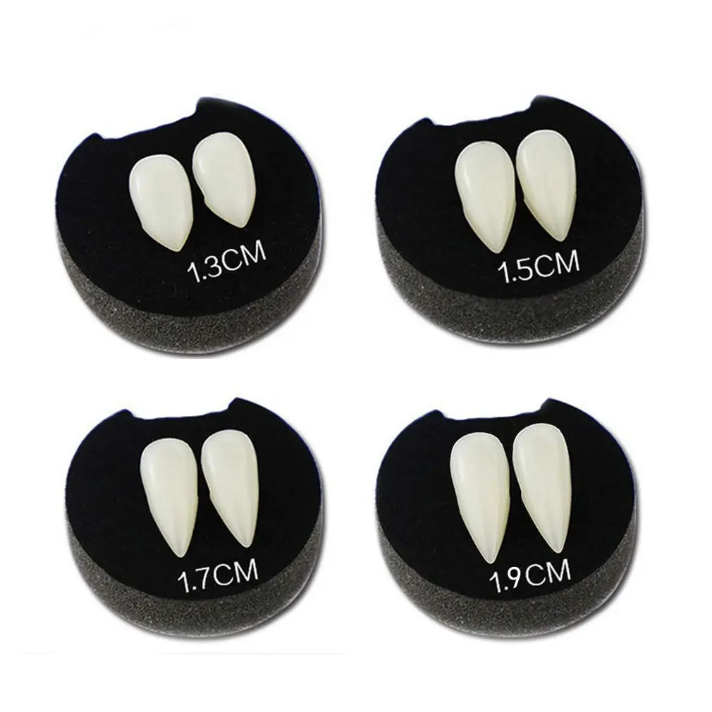 Halloween Vampire Zombie Fangs Dentures Denture Tip Little Huya Cosplay Makeup | Дом и сад
