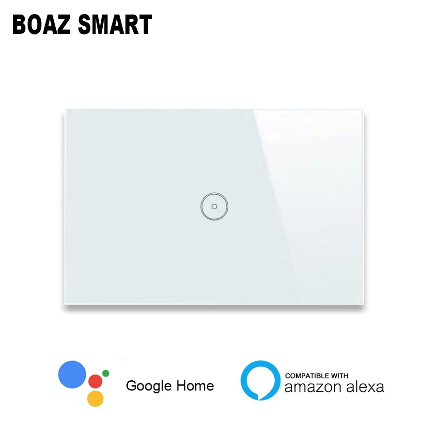 Boazsmart US AU настенный Wi-Fi адаптер работает с Alexa Google Home Голосовое управление