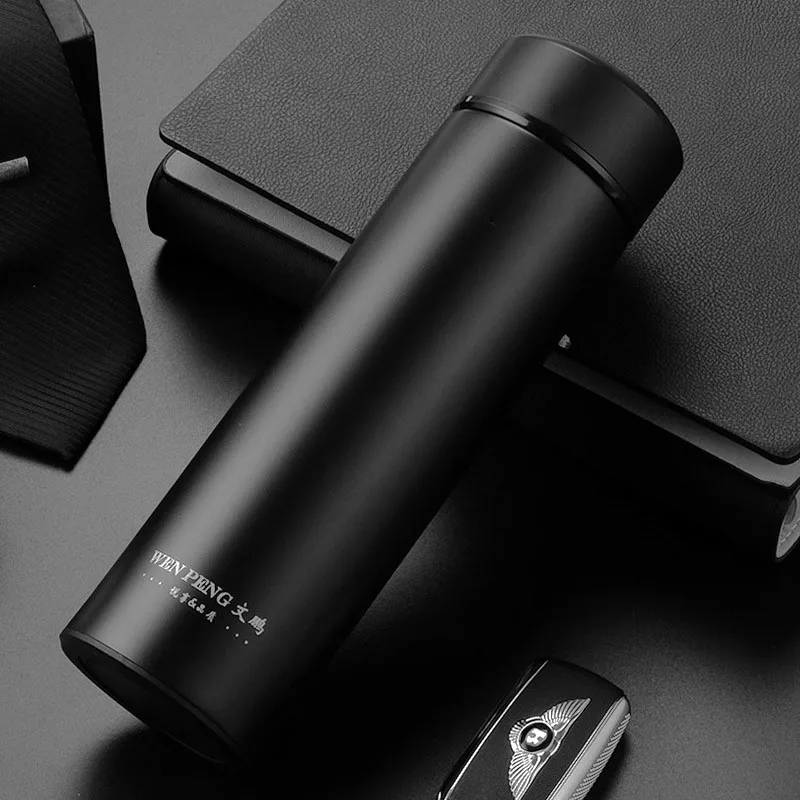 

Olerd 500ML 304 Stainless Steel Vacuum Flasks Thermoses Cup Portable Business Thermos Flask Thermos Cup Creative Car Office Cup