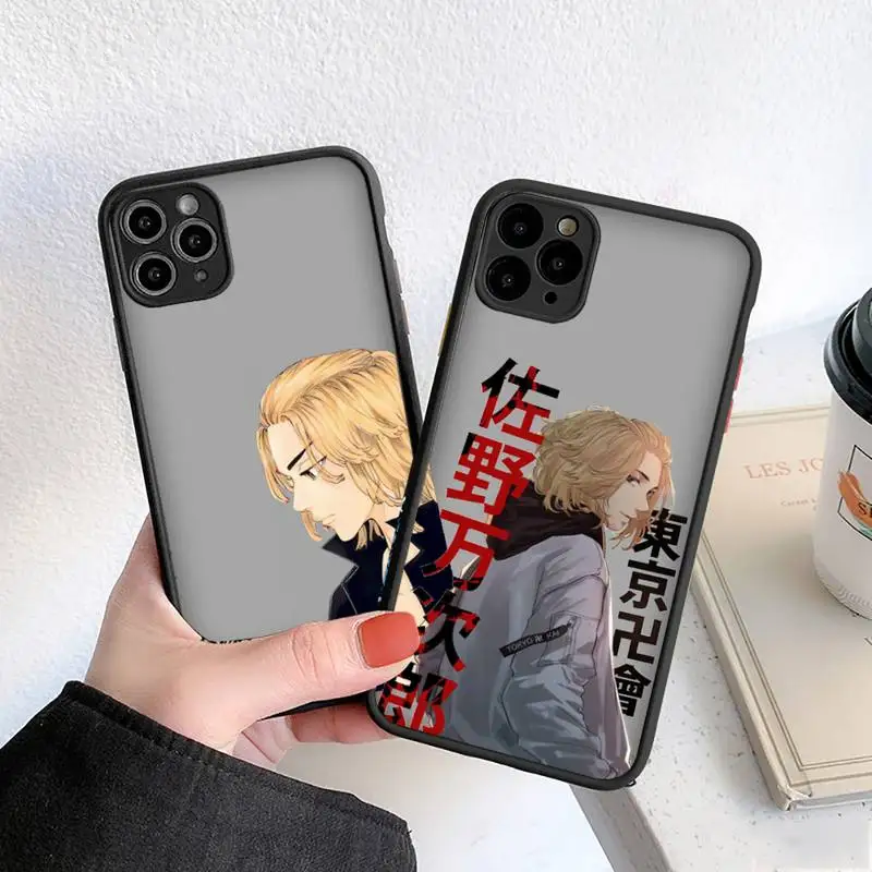 

Tokyo Revengers anime manga Phone Case matte transparent For iphone 7 8 11 12 plus mini x xs xr pro max cover