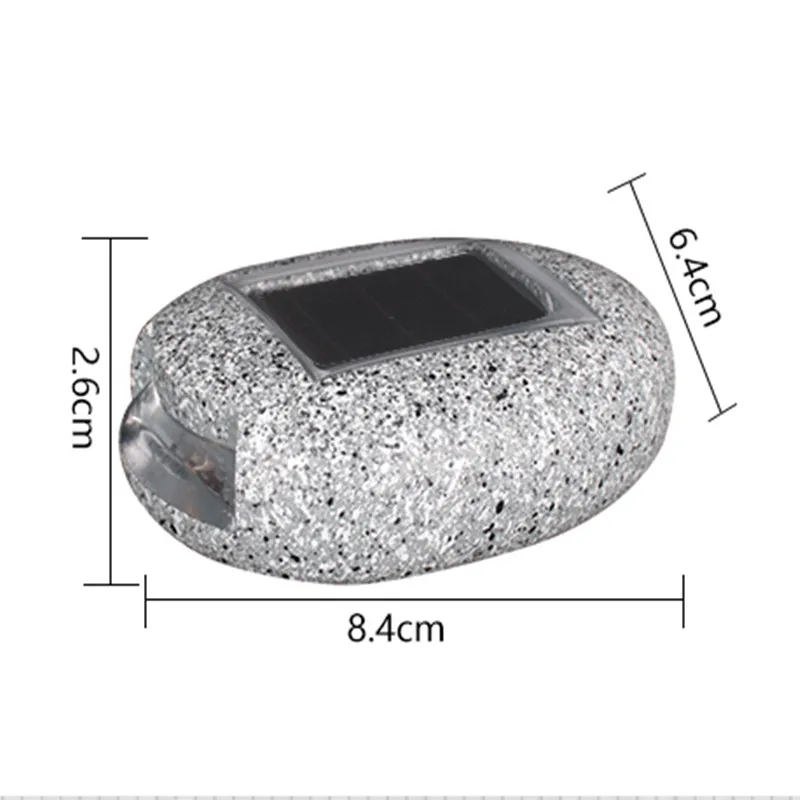 LED Solar Stone Lamp Outdoor Waterproof Simulation Underground Light Garden Courtyard Lawn | Лампы и освещение