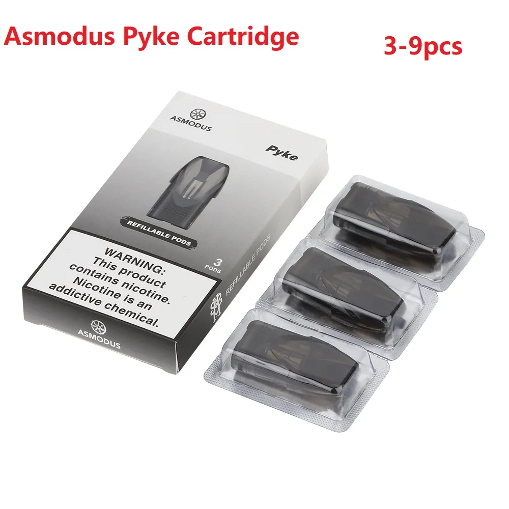 Картридж Heavengifts Asmodus Pyke емкостью 2 мл 3 шт./упак. wi/ 1.3ohm катушка для Pod портативный