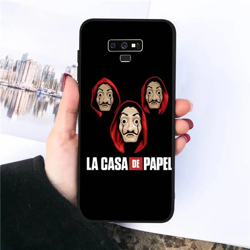 

the paper house money heist Phone Case For Samsung S20 Ultra S7 edge S8 S9 S10 plus note9 10 20 A50 51 71