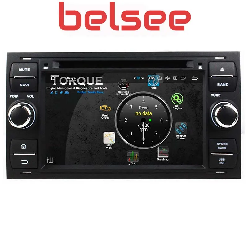 Головное устройство Belsee для автомобиля Android 9 0 Navi радио GPS Ford Connect S MAX Fiesta Galaxy Mondeo