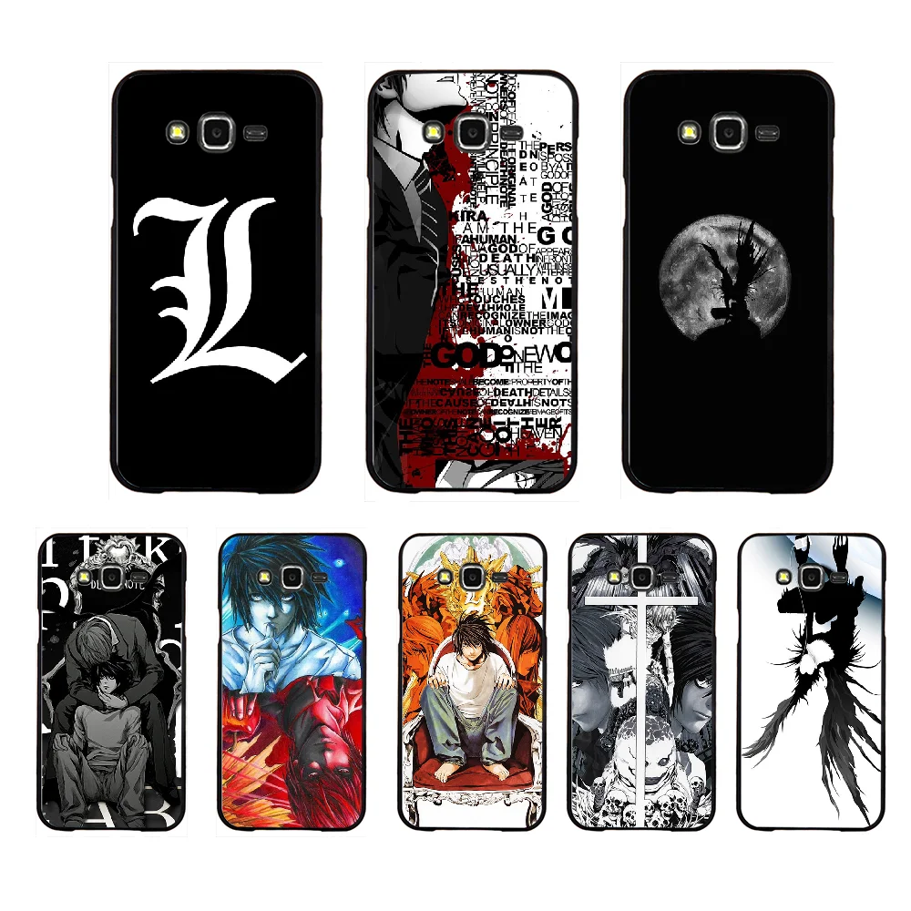 NBDRUICAI аниме Death Note мягкий силиконовый черный чехол для телефона Samsung Galaxy J7 J8 J3 J4 J5 J6
