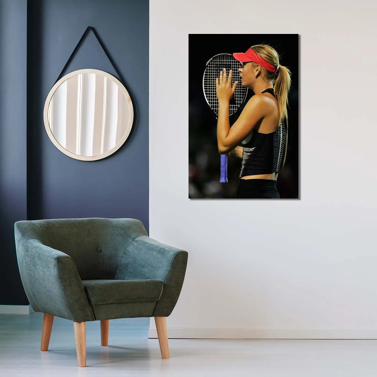 

Maria Sharapova Tennis Player Poster Decorative Picture Modern Wall Art Paintings Home Decor No Frame