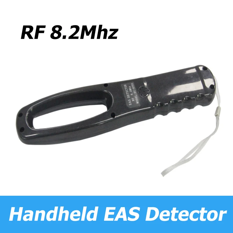 RF8.2Mhz Handheld EAS Detector for Supermarket Security Anti-theft Tag Detector Induction Detection Alarm Inspection Instrument