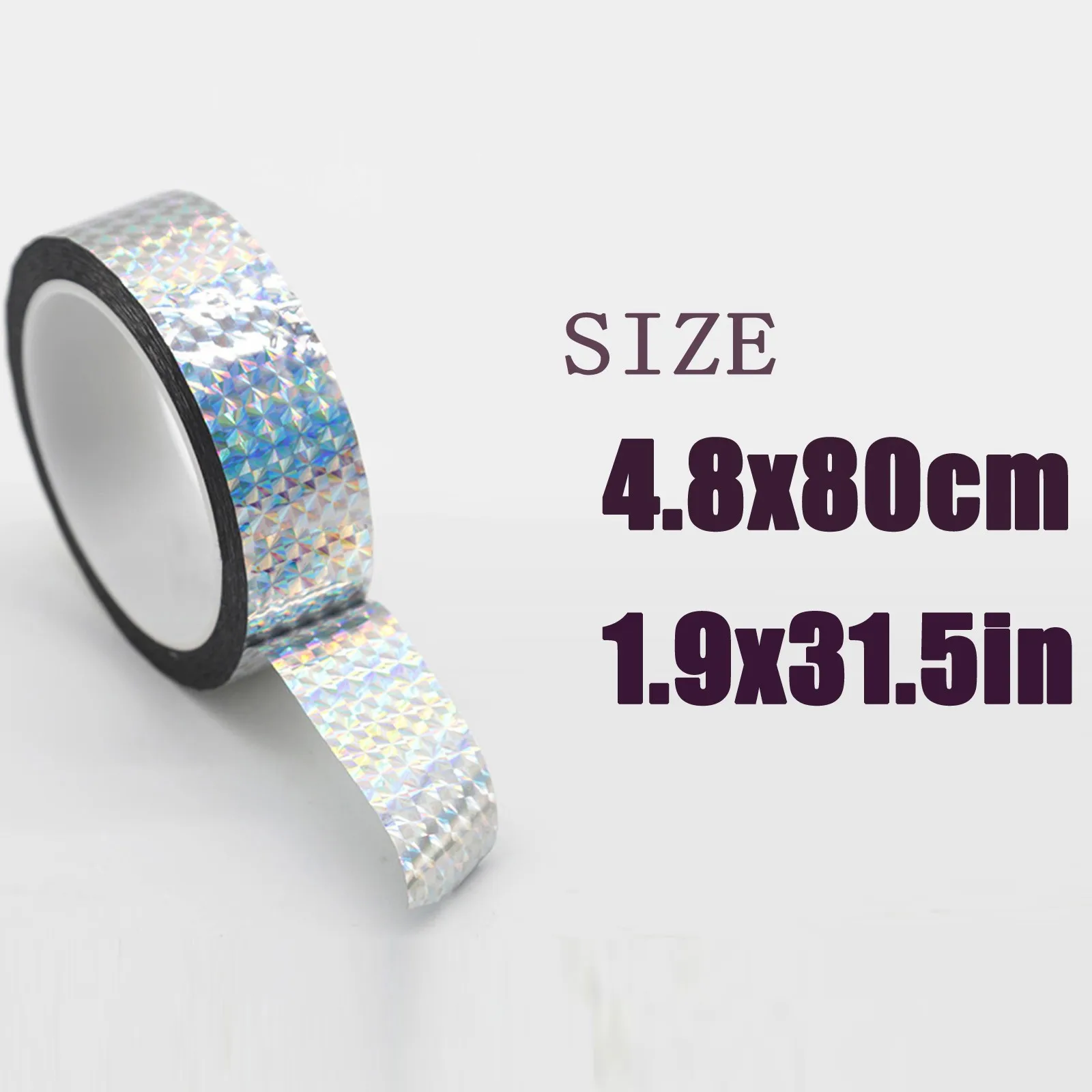 Лента для отпугивания птиц двусторонняя Светоотражающая сдерживающая лента