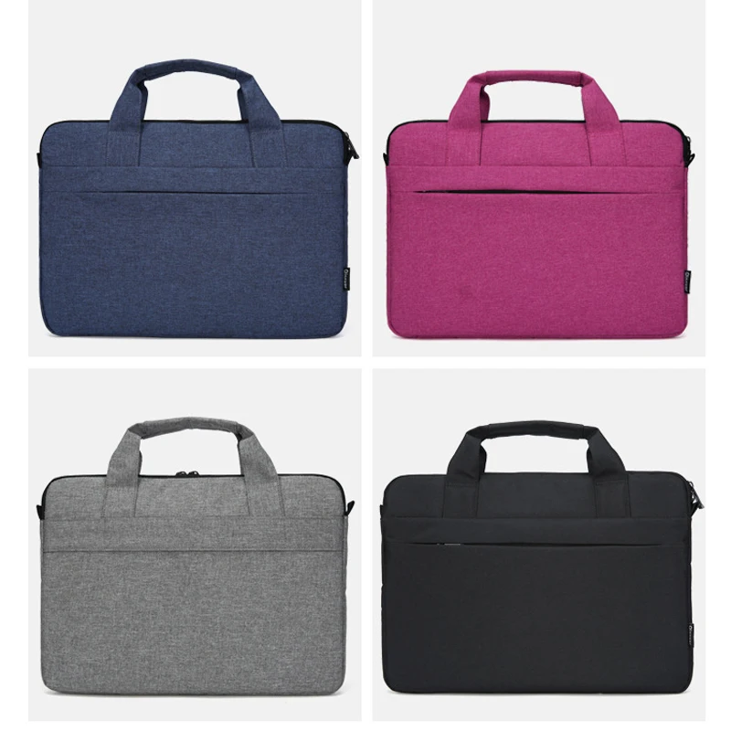 laptop bag 13 14 15 inch waterproof notebook bag sleeve for dell asus lenovo hp acer handbag computer bags for macbook air pro free global shipping