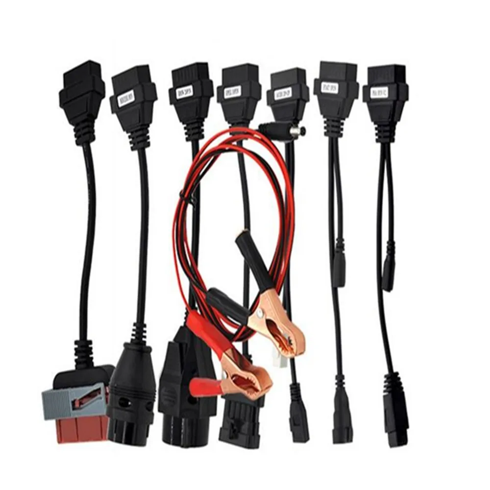 10 компл./лот 8 шт. в наборе OBD2 кабели для VD DS150E CDP Pro легковые автомобили кабель multidaig
