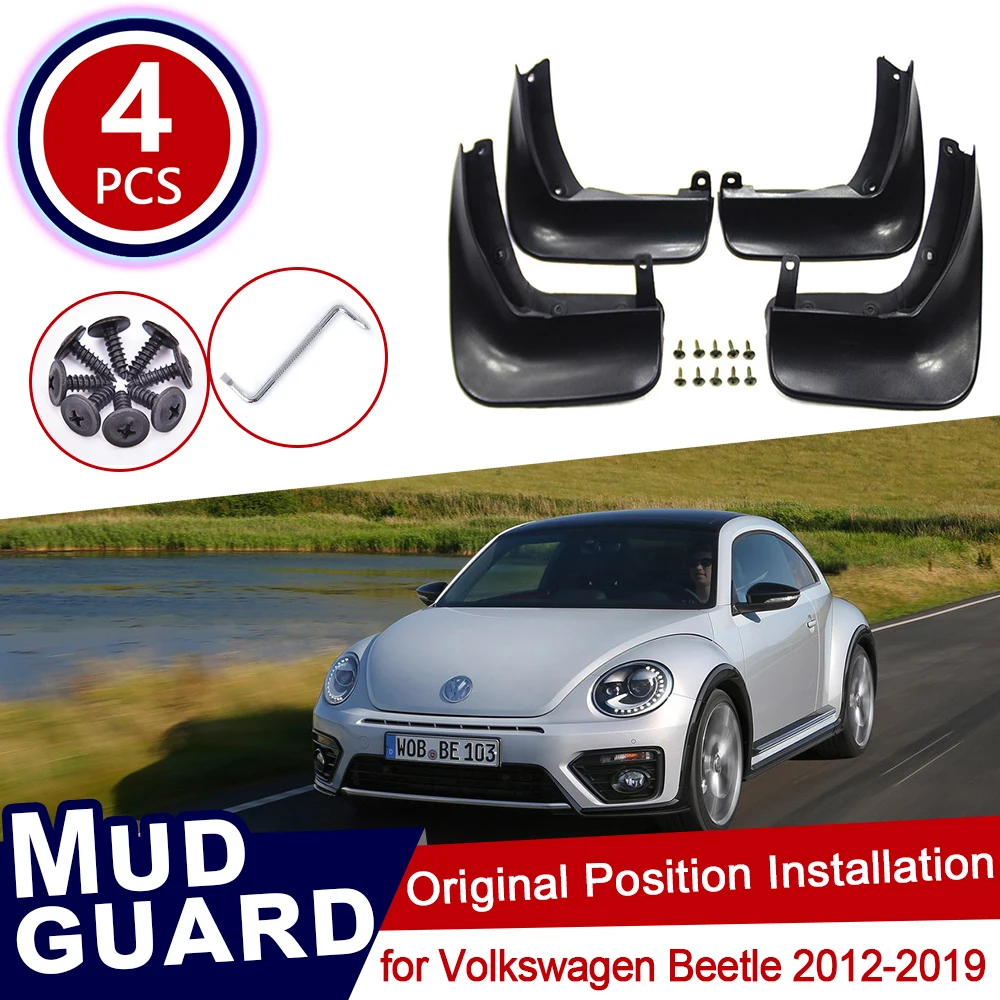 Автомобильные Брызговики для Volkswagen VW Beetle 2012 ~ 2019 A5 передние и задние брызговики 2014