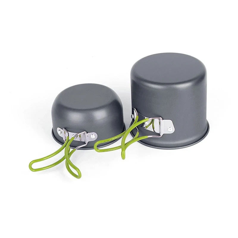 Посуда для кемпинга горшок набор приготовления пищи на открытом воздухе