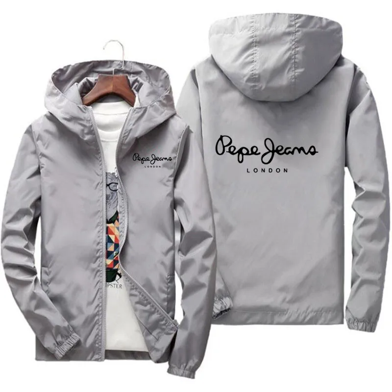 Новая куртка Pepe-Jeans-London Мужская модная Повседневная ветровка мужские пальто