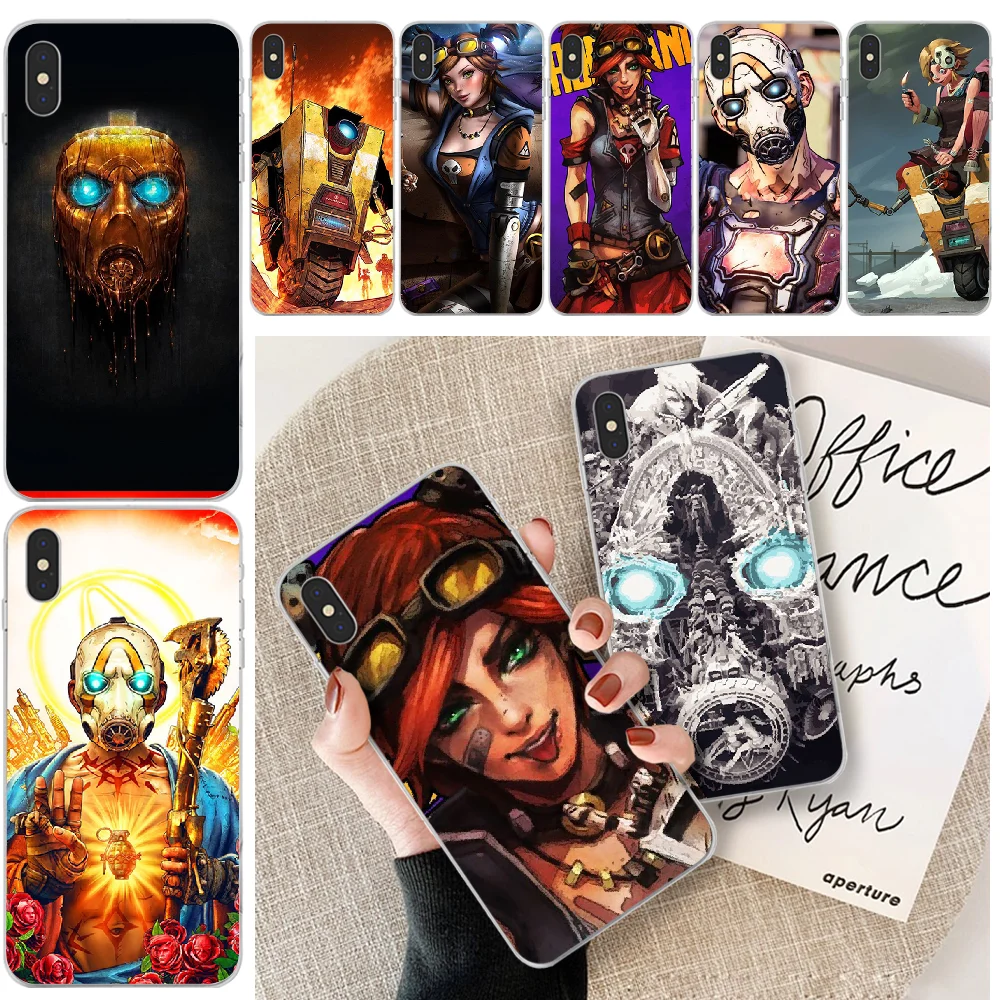 Чехол для телефона ByLoving Hot Video game borderland из ТПУ iphone 6 6s plus 7 8 X XS XR MAX 11 pro Pro