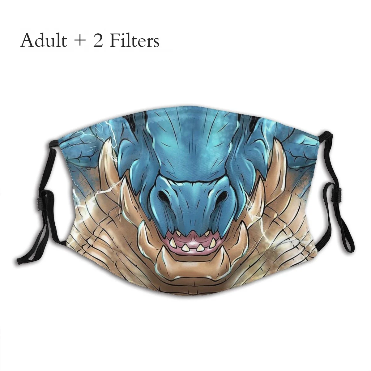 

Monster Hunter Felyne Palico Game Mascarilla Masque Facial Mask Lagiacrus Masks Fashion Mouth Mask With Filters