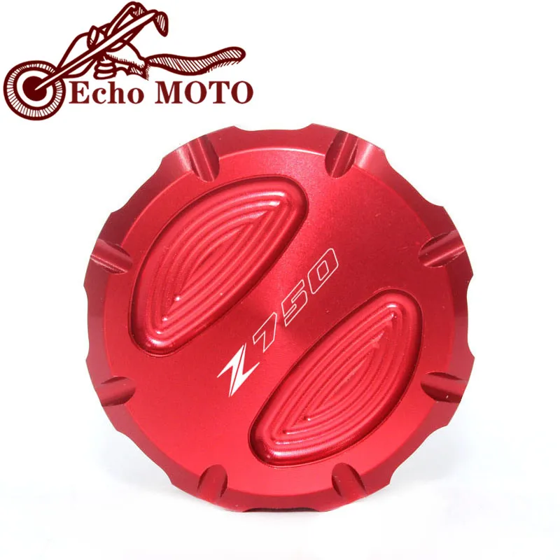 

For Kawasaki Z750 Z 750 2007-2012 2008 2009 2010 2011 Motorcycle Red Front Rear Fluid Cylinder Master Reservoir Cover