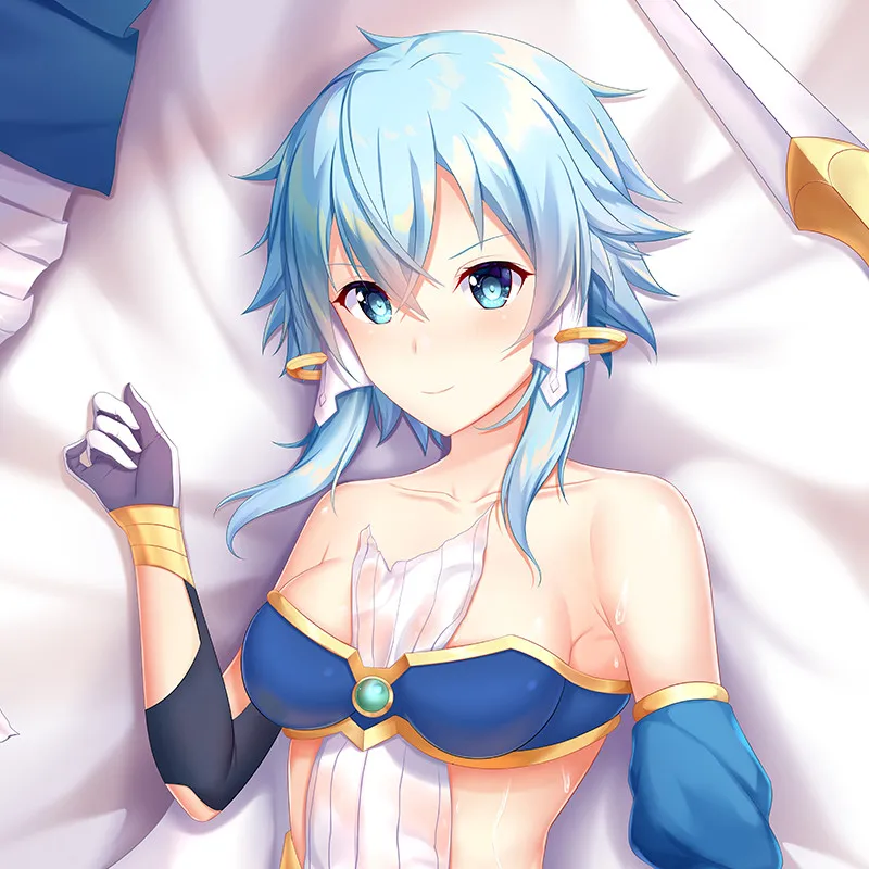 Cirno's Store-funda de almohada Original sword art online alicization, diosa del sol, sinon Solus, Santo-4