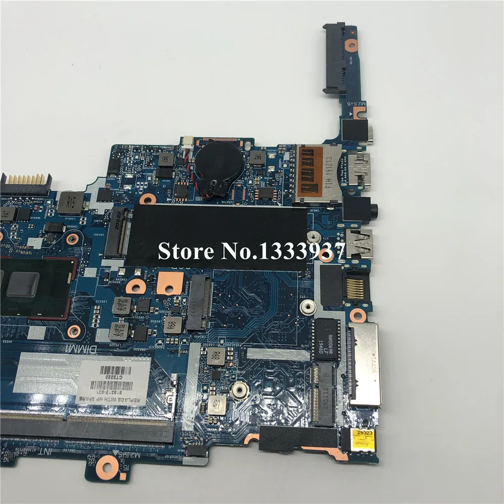 Для HP EliteBook 850 G3 840 Материнская плата ноутбука i5-6200U 6050A2892401 918312-001 918312-501 918312-601