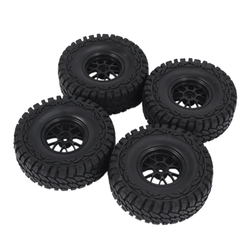 

4 шт., 1,9 дюйма, комплект ободов и шин для 1/10 RC Crawler Axial SCX10 90046 AXI03007 D90 Traxxas TRX4 Redcat, запчасти для радиоуправляемых автомобилей