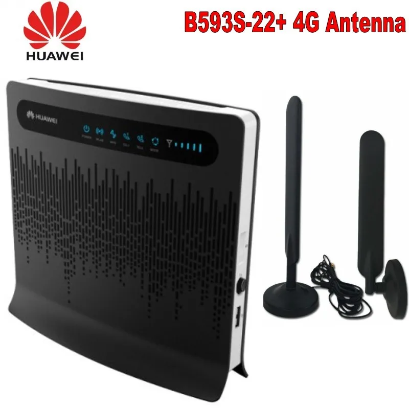 HUAWEI B593s 22 4G LTE 150 Мбит/с Cat 4 FDD TDD CPE беспроводной маршрутизатор + оригинальный