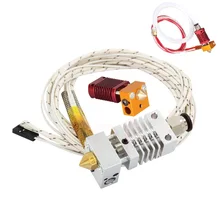 MEGA 3sets/lot CR10 CR10S J-head Kit  Extruder 12V 24V 40W 1.75 0.4mm Bowdon MK10 MK9 Heat Sink Heater Block  3D Printer Parts