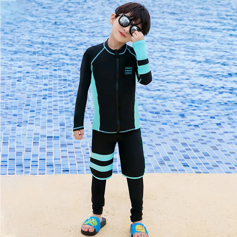 Бикини для девочек детский купальный костюм 2020 года женщин купальник с длинными