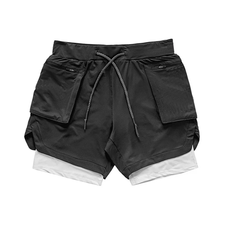 Мужская мода светильник Вес шорты для бега трусцой с внутренним карманом