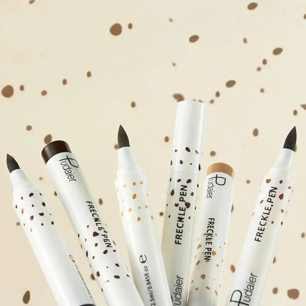 

Natural Lifelike Freckle Pen Soft Brown Freckle Pen Makeup Waterproof Dot Spot Pen Create The Most Effortless Sunkissed Look