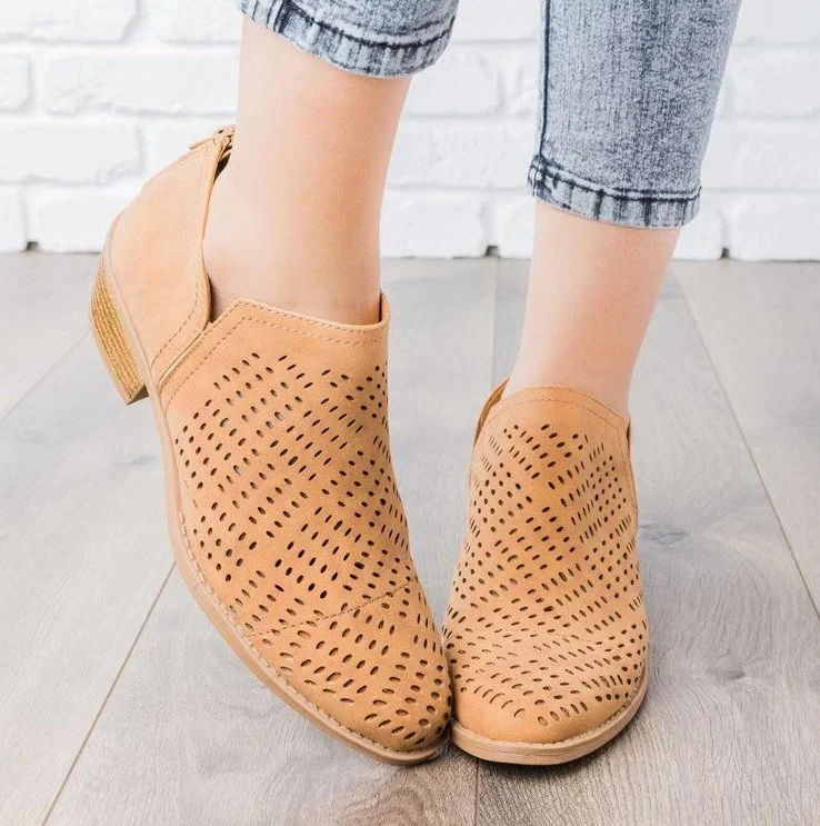 

Туфли женские кожаные с перфорацией, без застежки, лоферы, повседневная обувь на плоской подошве, балетки для вождения