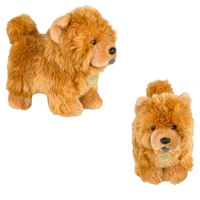 aurora chow chow doll frise puppy stuffed animal dog plush doll toy reliable cute simulation pets fluffy dolls christmas gifts